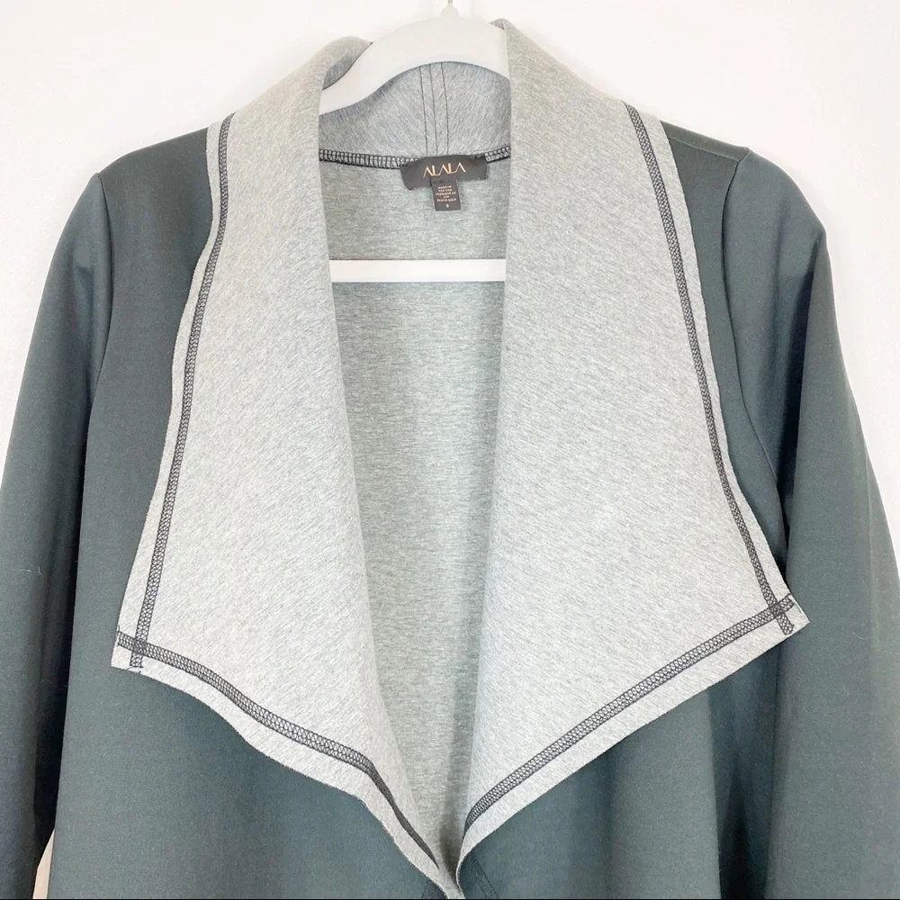 ALALA Neoprene Blanket Jacket Black Size Small - Picture 4 of 13